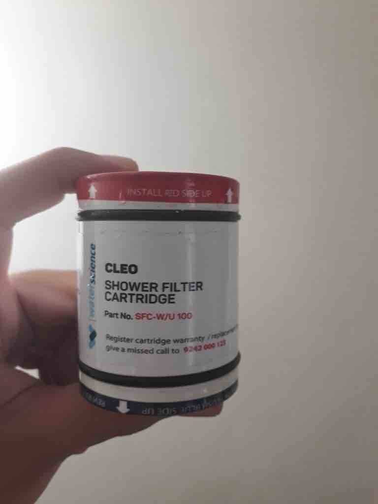 CLEO shower & tap filter cartridge